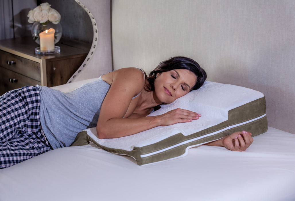The Shoulder Pillow - Memory Foam Shoulder Relief Pillow for Surgery Recovery and Side Sleepers