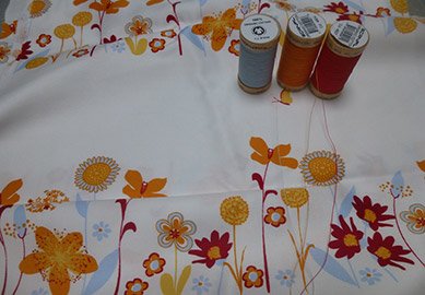 Buckwheat Hulls Eye Pillow with Ties