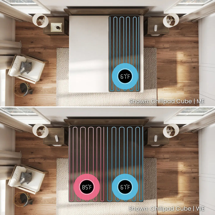 Chilipad Cube Bed Cooling System With 1 Year Limited Warranty