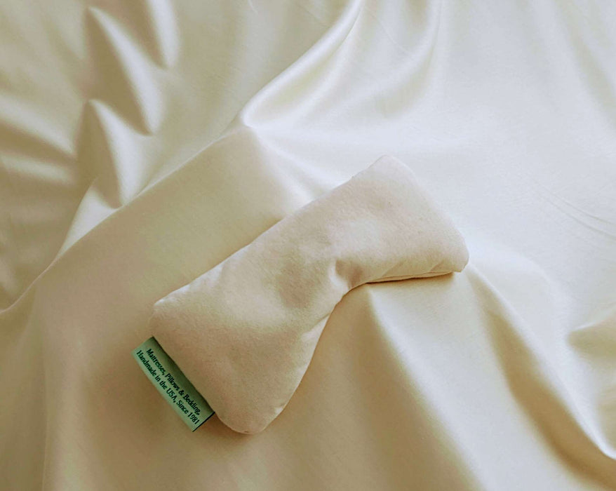 Buckwheat Hulls Eye Pillow with Ties