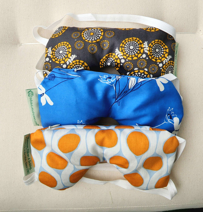 Buckwheat Hulls Eye Pillow with Elastic