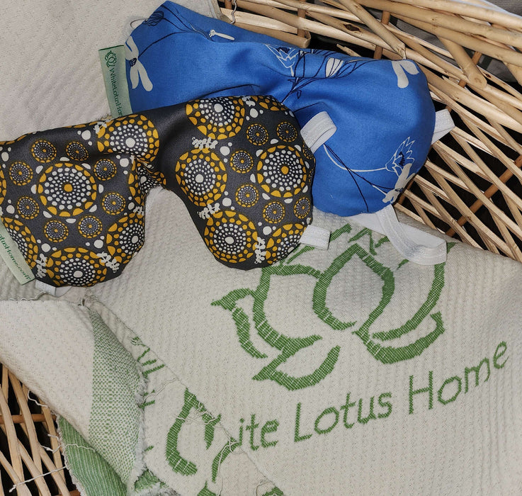 Buckwheat Hulls Eye Pillow with Elastic