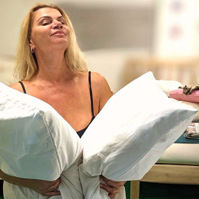 Green Cotton Pillows