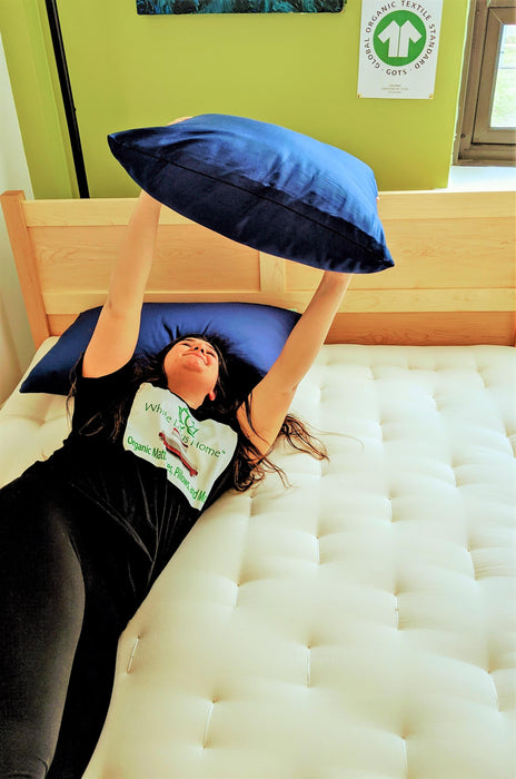 Green Cotton & Wool Boulder Dreamton Mattress