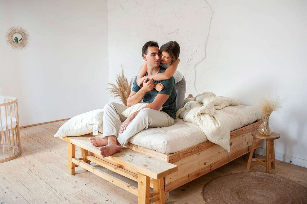 Green Cotton & Wool Foam Core Dreamton Mattress