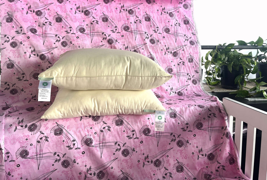 GOTS Organic Cotton Sleep Pillows