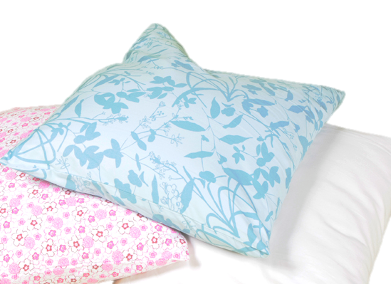 Neckroll or Somerset Cover ONLY in GOTS Organic Cotton Sateen PRINT or SOLIDS
