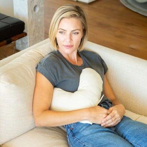 Billow Heart Pillow - Wool