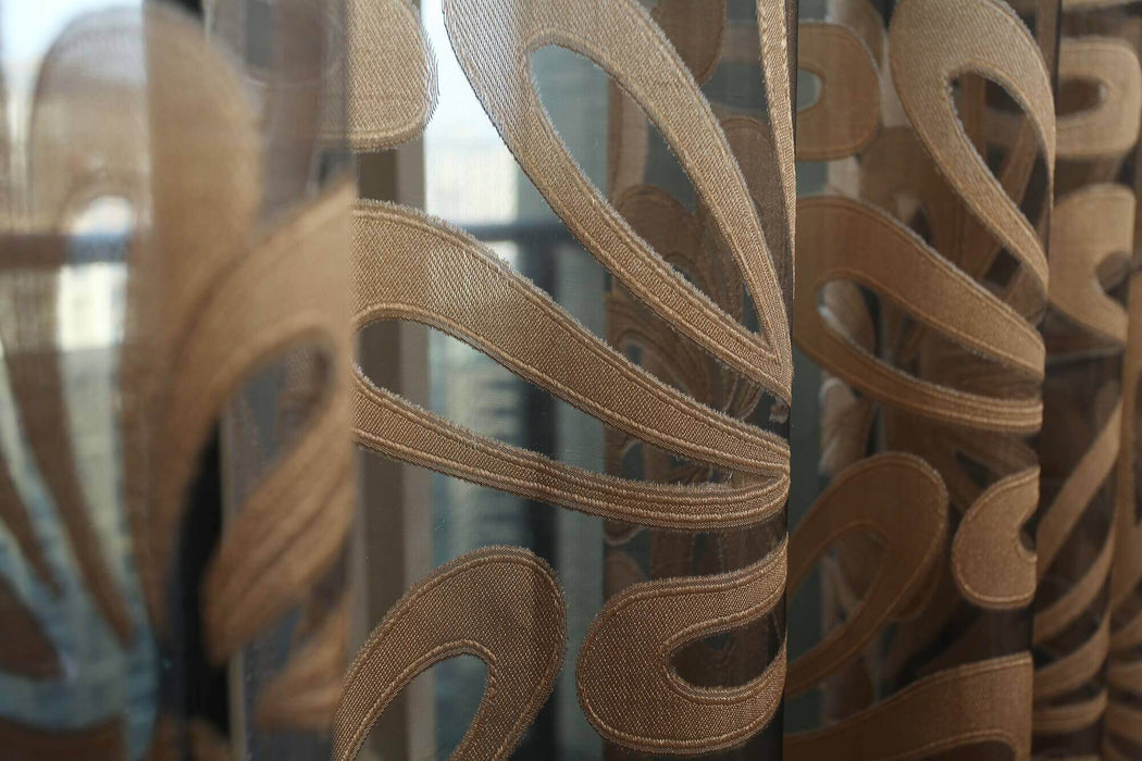 Window Sheer Curtains Panel, Barcelona