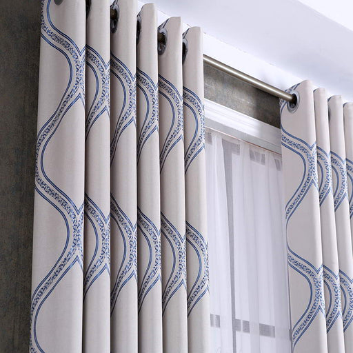 Window Semi-Blackout Curtain / Drape Panel, Monaco