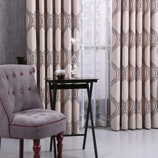Window Semi-Blackout Curtain / Drape Panel, Cannes