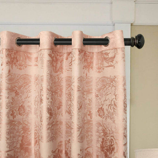 Window Semi-Blackout Curtain / Drape Panel, Vienna