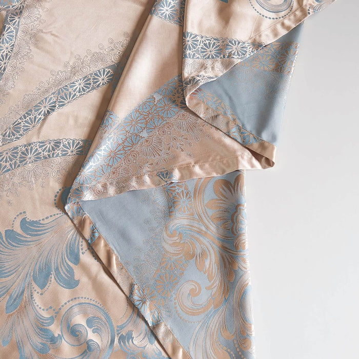 Curtains Damask Jacquard, Grommet, Semi-Blackout, Tall 60x100 inches