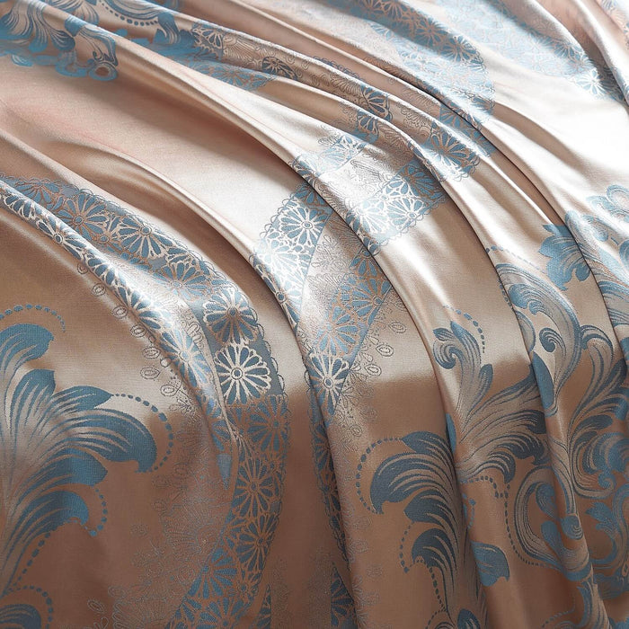 Curtains Damask Jacquard, Grommet, Semi-Blackout, Tall 60x100 inches