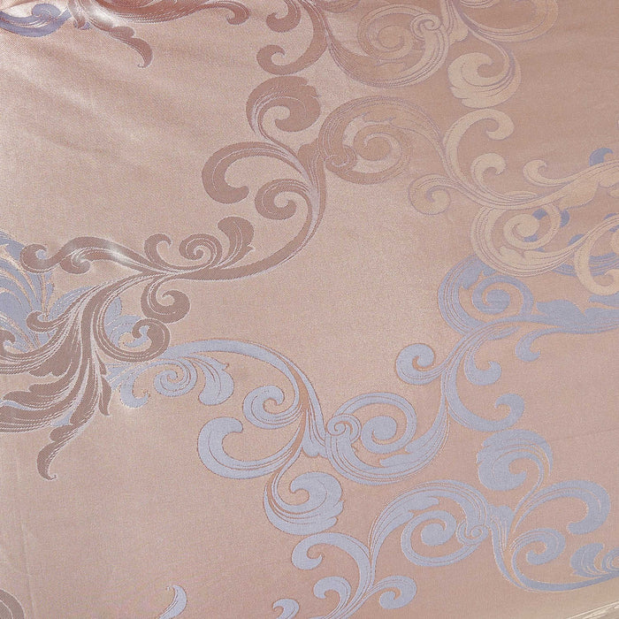 DM801K | King Size Duvet Cover Set Jacquard Top & 100% Cotton Inside