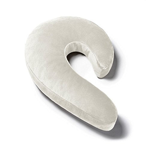 Avana Uno Adjustable Memory Foam Snuggle Pillow for Side Sleepers, Mocha