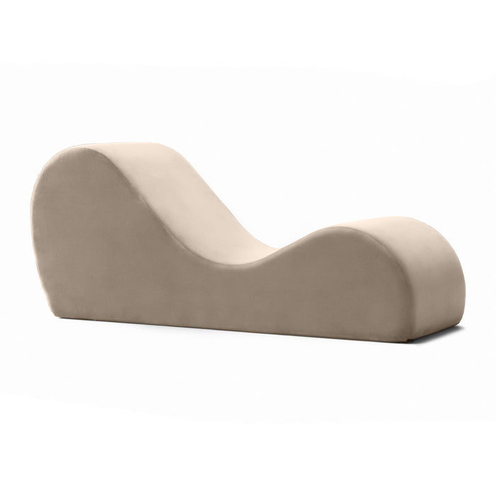 Avana Yoga Chaise Lounge Chair, Buckwheat