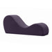 Avana Yoga Chaise Lounge Chair, Aubergine