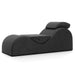 Avana Luvu Lounger - Elegant Chaise Lounge Chair for Yoga, Exercise, Stretching, Massage and More - High Density Foam Core, Black