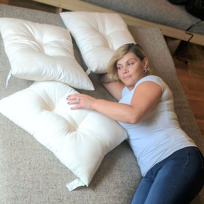 Buckwheat Contour Pillow