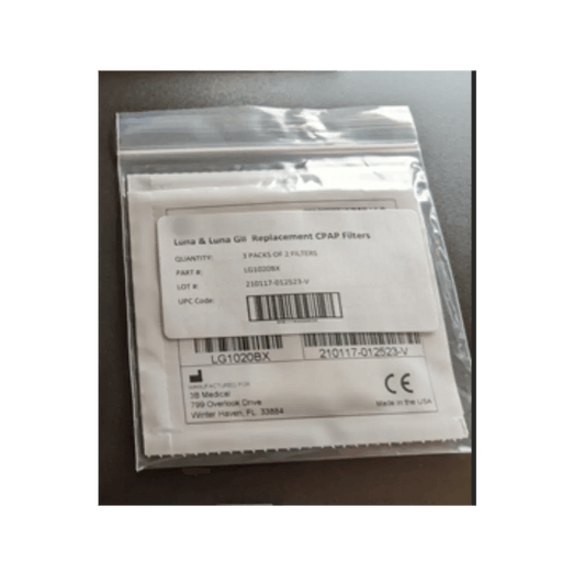 Luna II (G2) Disposable Air Filter- 12 Filters Pack - Scofa, LLC