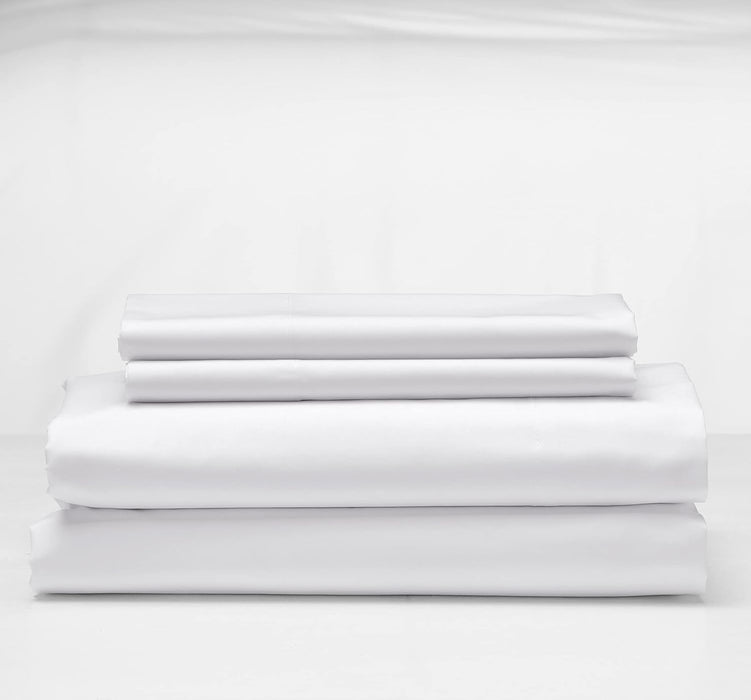 Sateen Bedding | 100% Cotton, 390 Thread Count, Sateen Weave | Sheet Set