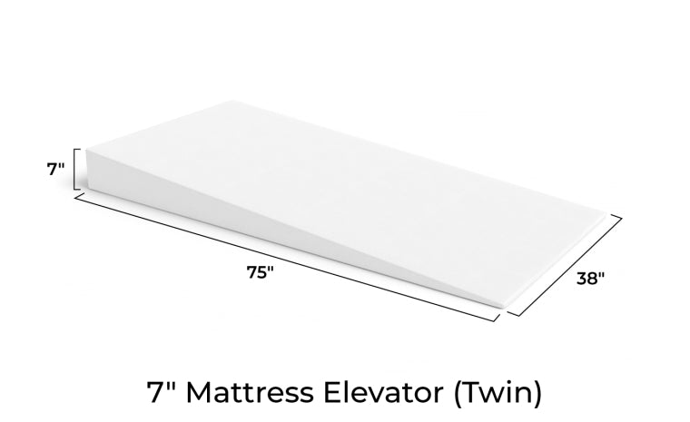 Mattress Elevator - Under Bed 7-Inch Incline Foam Support