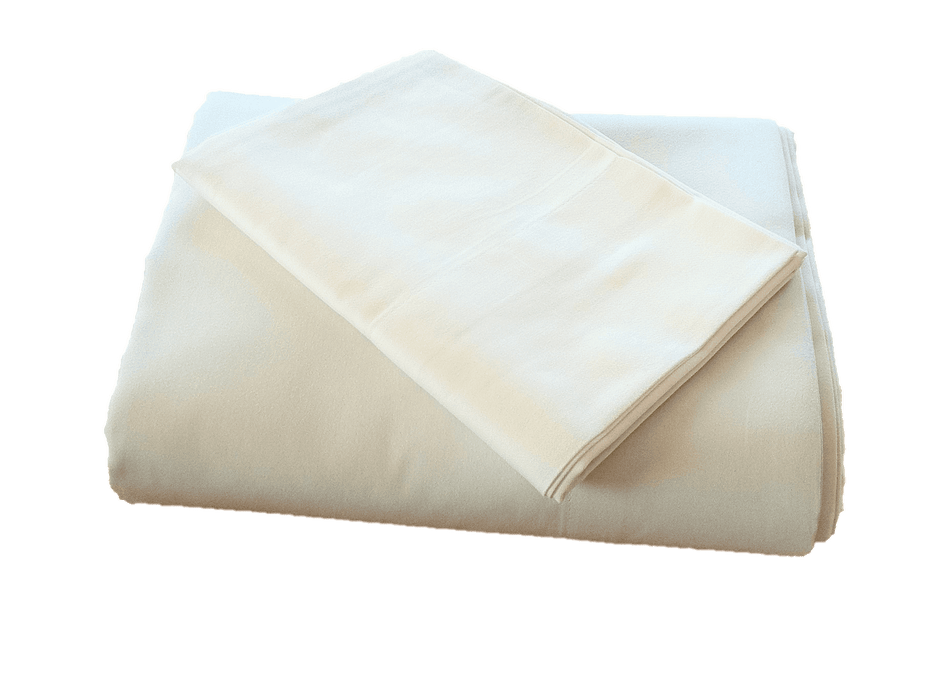 GOTS Organic Cotton Sateen Natural Sheets