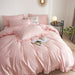 DM808K | King Size 6 piece Duvet Cover Set Ruffled Bedding 100% Cotton 