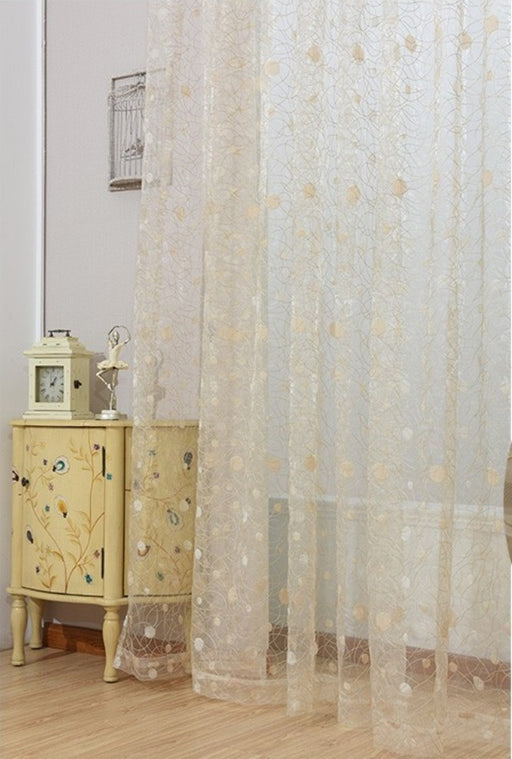 Window Sheer Curtains Panel, Marseille