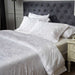 DM806Q | Queen Size Duvet Cover Set Jacquard Top & 100% Cotton Inside 